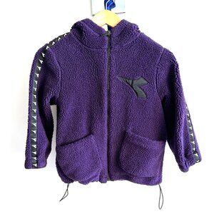 diadora Girls Fleece Jacket Size 8